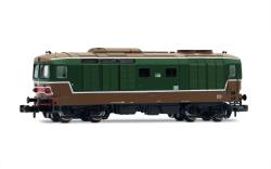 NOVITA' IN PREORDINE - ARNOLD N - ART. HN2573 FS, locomotiva diesel D.445, 1a serie, con vetri piani, livrea d’origine verde e Isabella, ep. IV-V - DISPONIBILE A NATALE